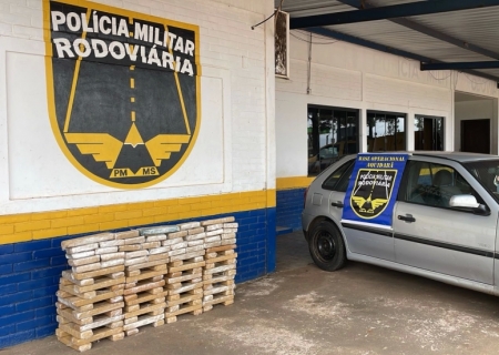 Casal é preso com 121 kg de maconha em Ponta Porã