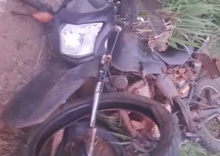 Motociclista tem pé decepado em colisão com carro na MS-475 em Novo Horizonte do Sul