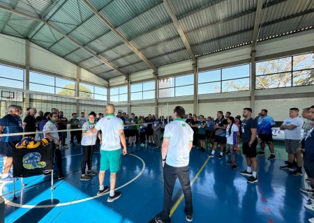 Com apoio do Governo de MS, curso nacional de voleibol capacita técnicos sul-mato-grossenses
