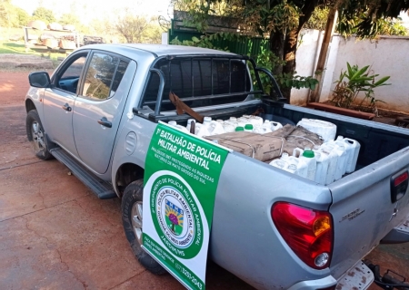 Polícia Ambiental de Jardim autua homem por transporte irregular de agrotóxicos vencidos