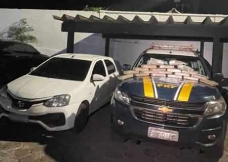 Trio é preso traficando entorpecente na BR-262 em Corumbá