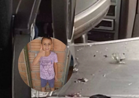 Menino de 9 anos que viajava de ônibus morre após ser atingido por peça de caminhão que se soltou e o atingiu em rodovia de Coxim