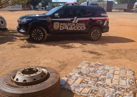 Dracco prende motorista transportando R$ 3 milhões em cocaína pura em MS