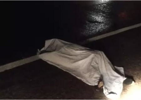 Motociclista morre atropelado em rodovia de Ponta Porã e suspeito foge sem prestar socorro