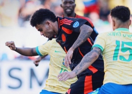 Brasil não passa de empate com a Colômbia e fica em segundo no Grupo D