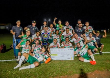 Nova Andradina é vice-campeã da 20ª Copa Assomasul de Futebol