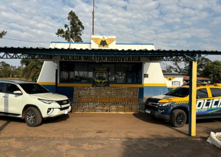 Em Amambai, Polícia Militar Rodoviária prende homem que transportava mais de 1 ton de droga