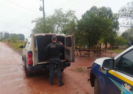 Em Angélica, Polícia Militar prende foragido da Justiça
