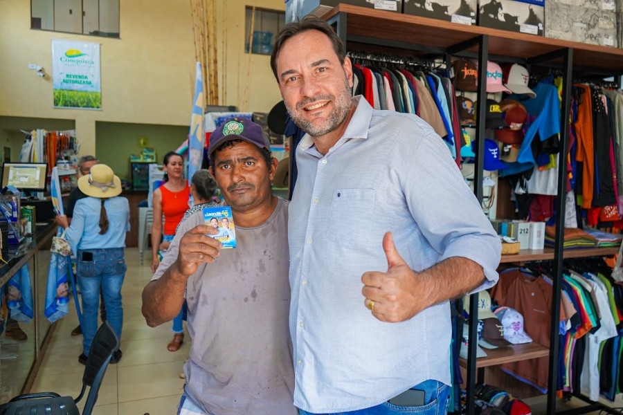 Dr. Leandro e Arion iniciam campanha eleitoral em Nova Andradina com forte engajamento e apoio de lideranças