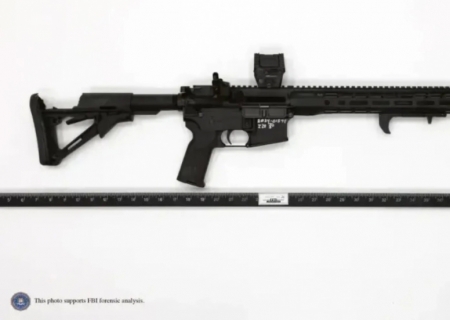 FBI divulga fotos da arma usada no atentado contra Trump