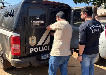 Polícia Civil prende autores de estupro de vulnerável e lesão corporal grave em Caarapó