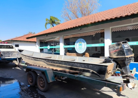 Polícia Ambiental de Coxim realiza prisão por pesca predatória no Rio Taquari