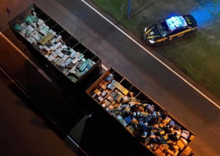 PRF apreende mais de 28 toneladas de maconha em Amambai