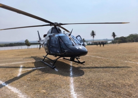 PRF e Corpo de Bombeiros realizam resgate aeromédico no Pantanal
