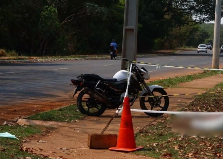 Motociclista morre em acidente em avenida da Capital