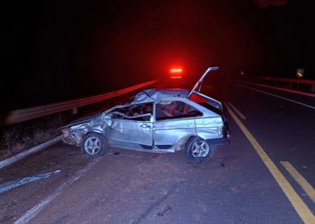 Duas adolescentes morrem em acidente e condutor é preso por embriaguez em Brasilândia