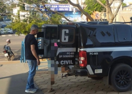 Suspeito de furto de motocicleta é preso pela Polícia Civil em Ivinhema