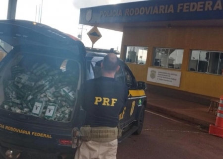 Dupla é presa com carga de cocaína na região de Ponta Porã