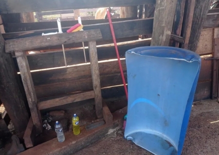 Abatedouro ilegal é interditado pela Polícia Ambiental no Assentamento Santa Paula em Bataguassu