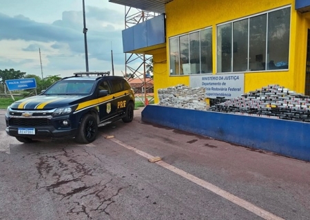 PRF apreende 374 kg de cocaína em Corumbá