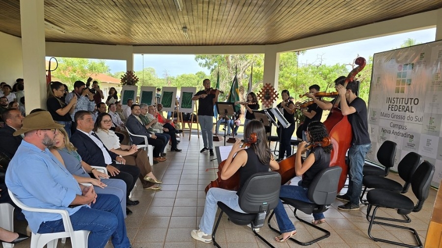 Senador Nelsinho Trad destina R$ 6,7 milhões para IFMS e participa de inauguração de obras no Campus Nova Andradina