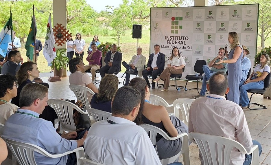 Senador Nelsinho Trad destina R$ 6,7 milhões para IFMS e participa de inauguração de obras no Campus Nova Andradina