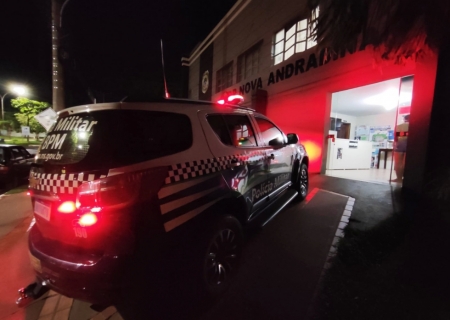 Condutor embriagado é preso após colidir o carro contra um ônibus em Nova Andradina