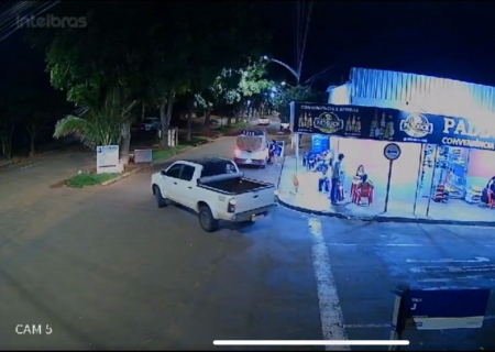 Denar prende envolvidos que atiraram em jovens em Chapadão do Sul, apreende arma e veículo usados no crime