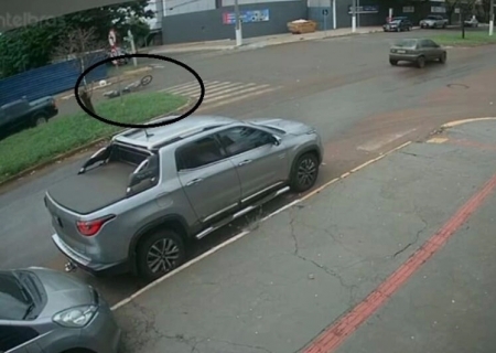 Idoso de bicicleta morre atropelado ao tentar atravessar avenida em Dourados