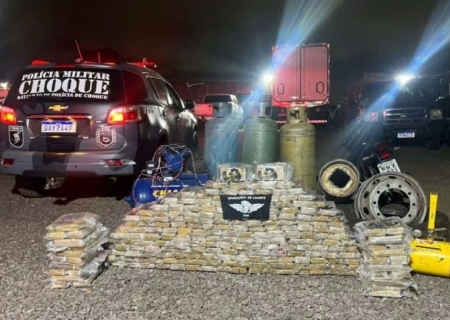 Mulher é flagrada com 237 kg de pasta base de cocaína na capital