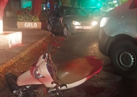 Motociclista morre em colisão com carro em Dourados
