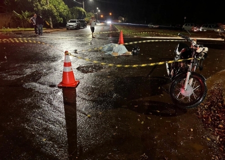 Motociclista morre vítima de acidente de trânsito em Ivinhema