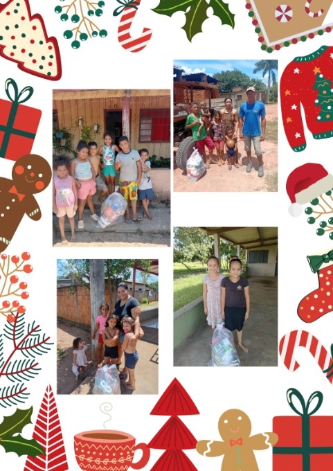 Polícia Civil entrega cestas de Natal para diversas famílias em Taquarussu