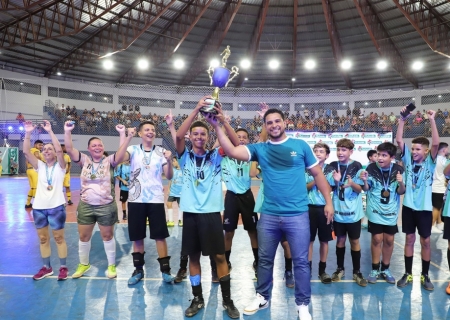 Campeonato Municipal de Futsal consagra campeões em clima de festa esportiva