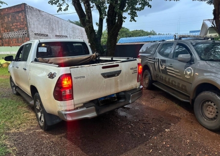 DOF intercepta caminhonete antes que dono perceba furto na Capital