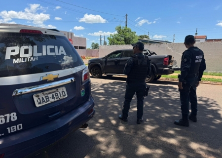 Colisão entre picape e bicicleta deixa homem ferido em Nova Andradina