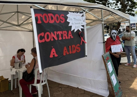 Batayporã realiza ação de conscientização sobre a Aids com testes rápidos e acessíveis