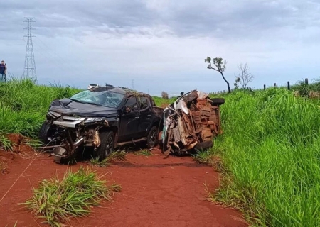 Ultrapassagem mal sucedida resulta em acidente com morte na BR-463 entre Dourados e Ponta Porã