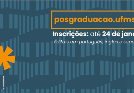 Processo seletivo para mestrado e doutorado na UFMS está com inscrições abertas