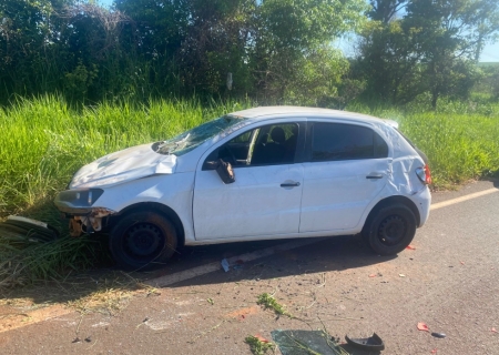 Após se envolver em acidente na MS-276, condutor de Nova Andradina é autuado por embriaguez