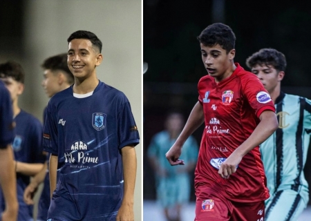 Sonho de Ouro: Miguel e Lorenzo, dois talentos de Nova Andradina, buscam brilhar na Copinha Paulista e Campeonato Brasileiro Sub 15