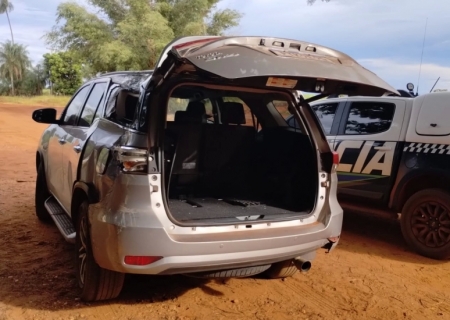 Em Nova Andradina, Força Tática recupera veículo furtado no RJ e suspeito é preso por uma equipe da PM em Ivinhema