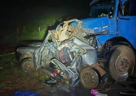 Grave acidente mata quatro pessoas da mesma família na MS-306