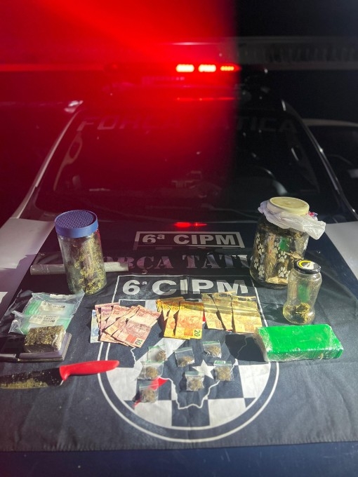 Operação realizada na Capital resulta em 7 prisões, além apreensões de cocaína e maconha