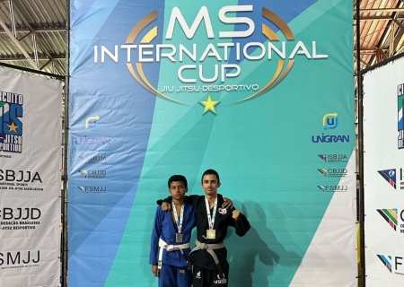 Atletas do “O Lutador CT – Bandeira Usgo” conquistam pódio na MS International Cup de Jiu-Jitsu