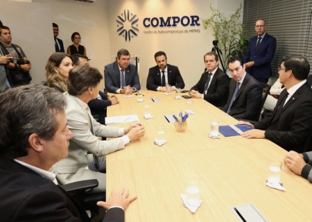 Para construir hospital em Corumbá, Governo de MS formaliza acordo com o MP e prefeitura