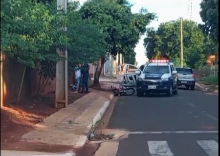 Moto e adolescente são apreendidos após perseguição policial em Nova Andradina