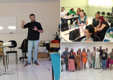 Formação continuada reforça inclusão e apoio educacional em Nova Andradina