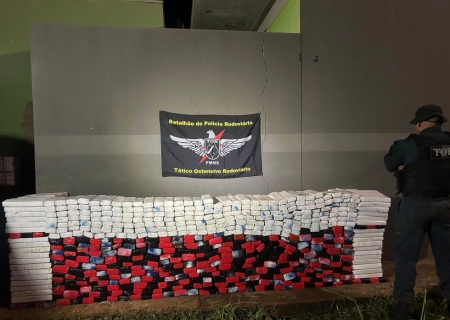 TOR apreende carga milionária de maconha em Antônio João