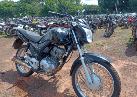 Leilão do Detran tem CG 160 a partir de R$ 3 mil